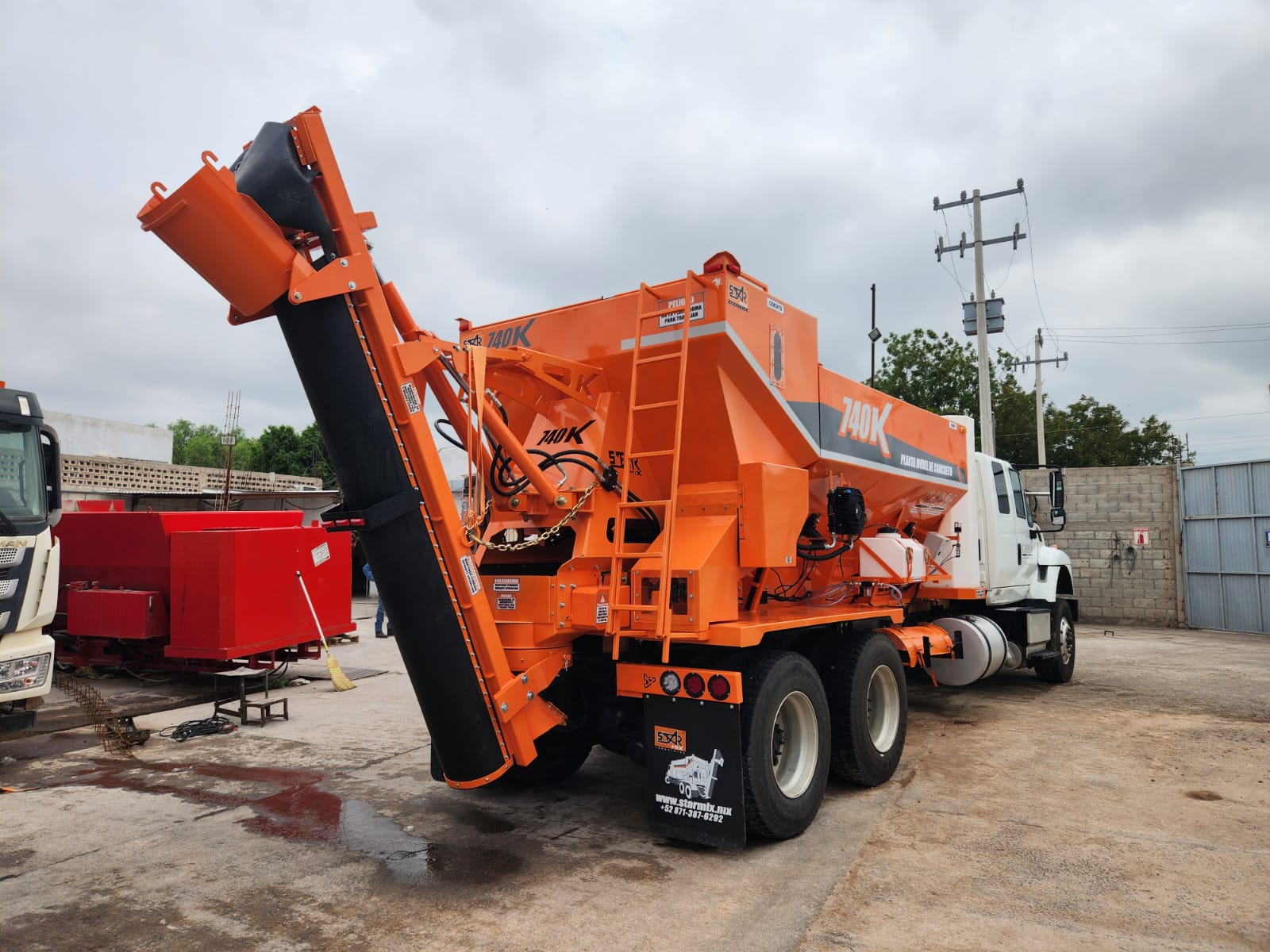 Planta de concreto móvil STARMIX 740K